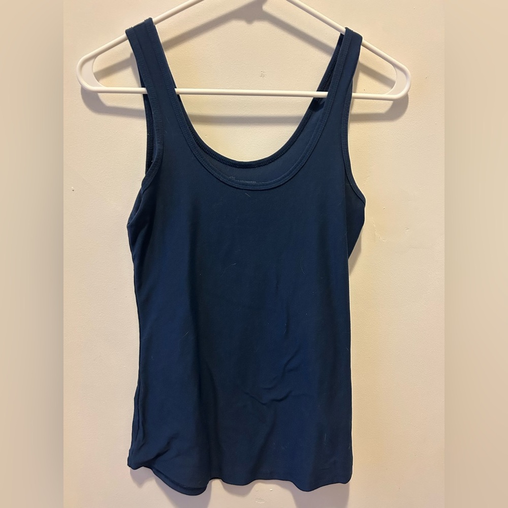 Dark Blue Women's Tank Top